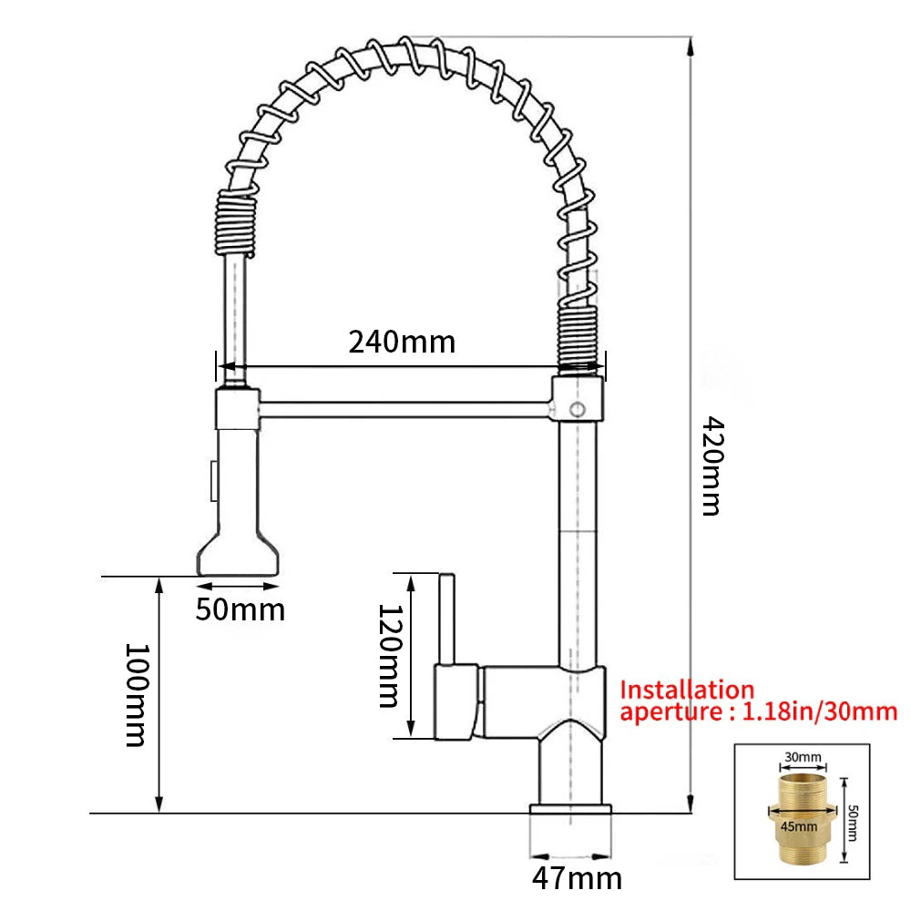 Kitchen Faucets Brush Brass Faucets for Kitchen Sink