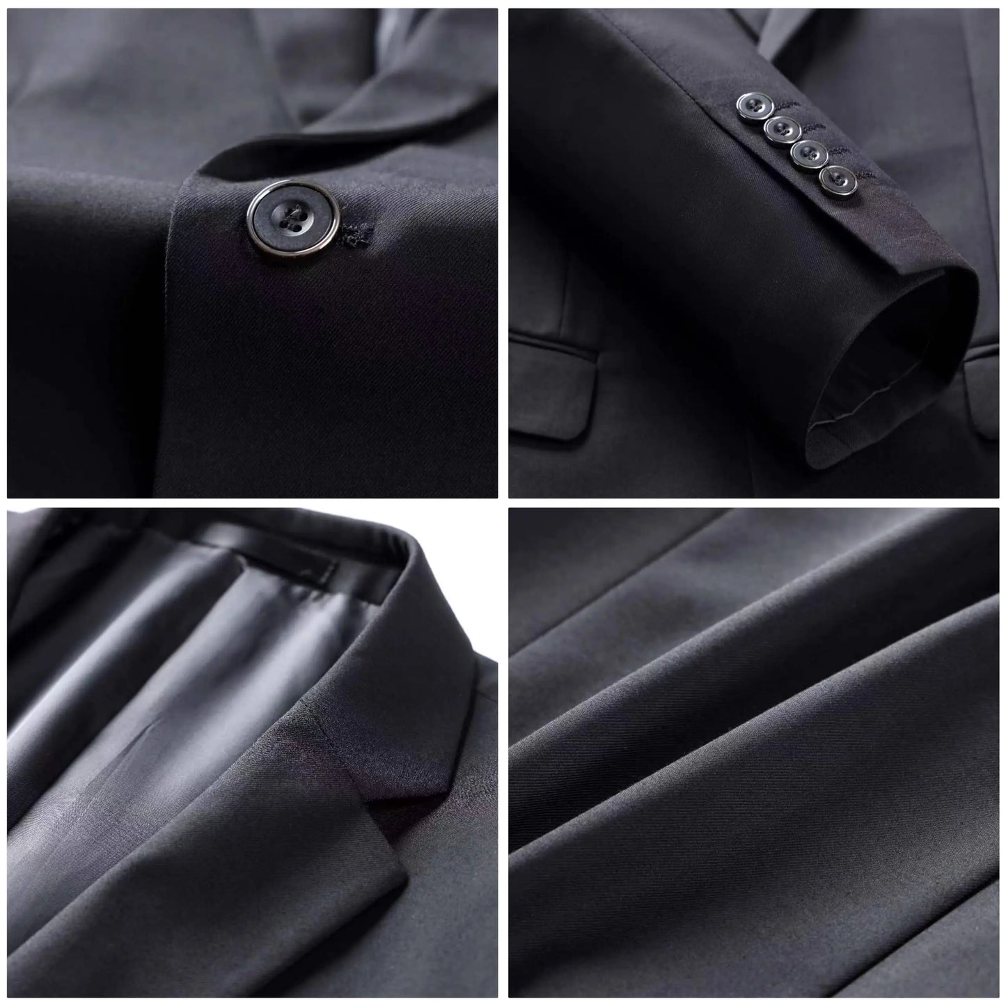 Men's Business Suit Set Groomsmen Regular Fit- Men Formal Stylish