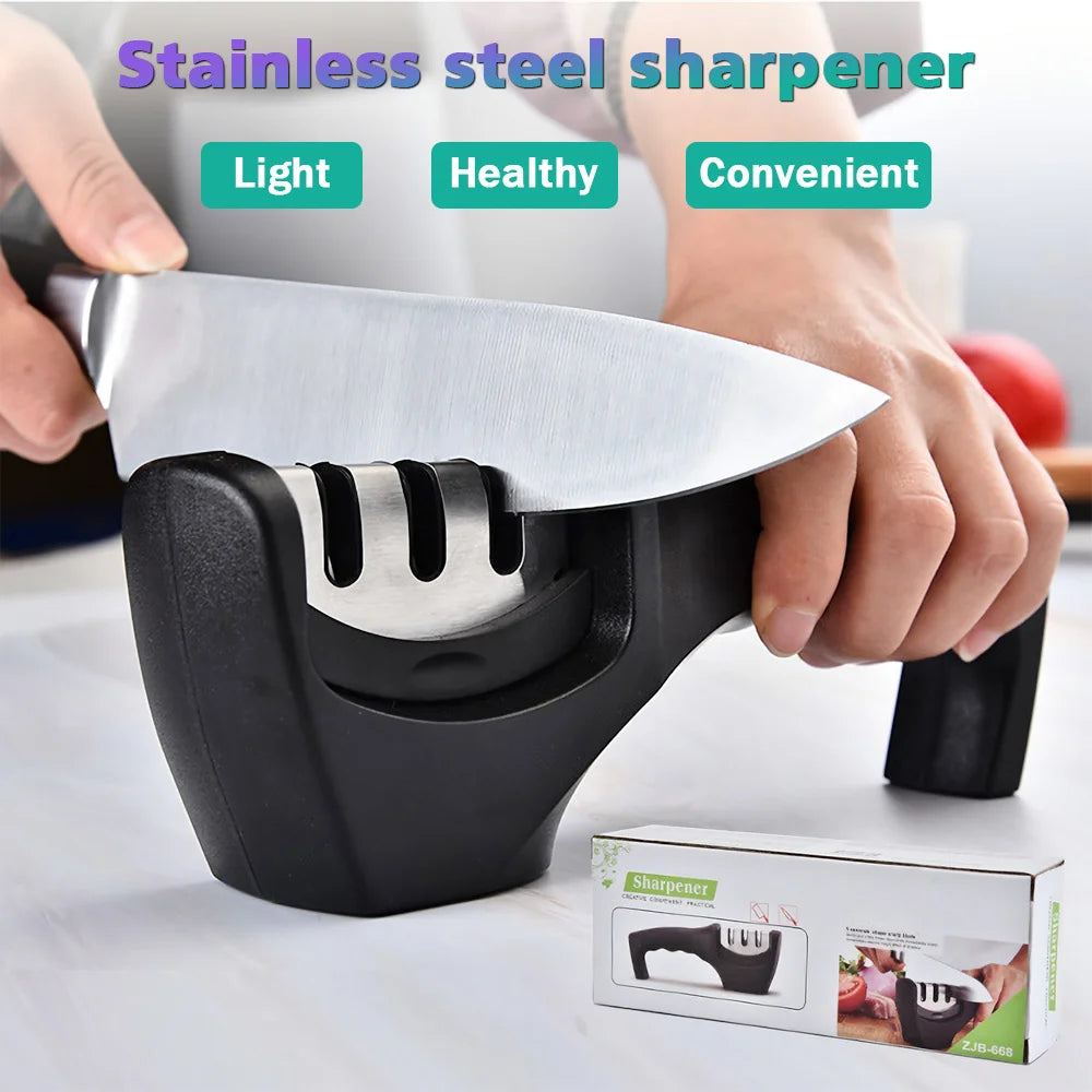 Multi-function Knife Sharpener Handheld 3 Stages