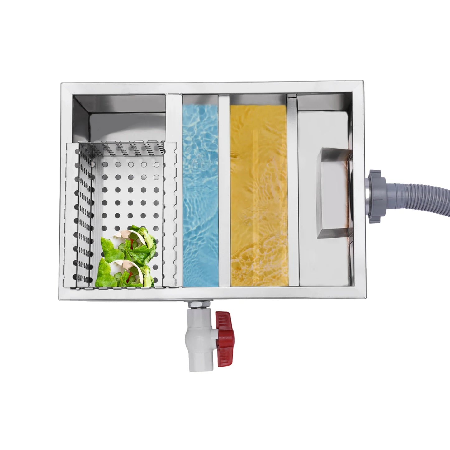 Grease Trap Interceptor Stainless Steel Waste