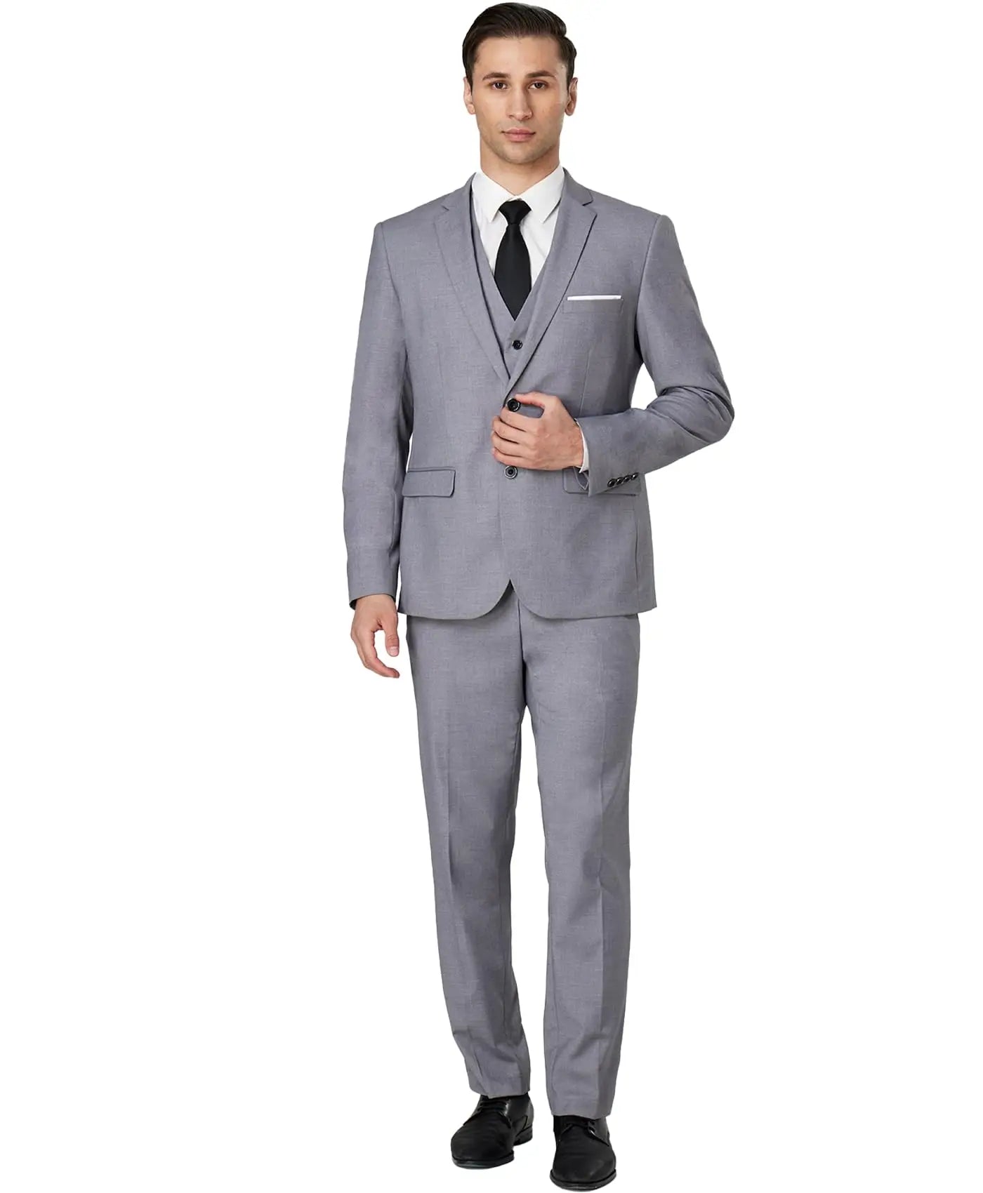 Men's Business Suit Set Groomsmen Regular Fit- Men Formal Stylish