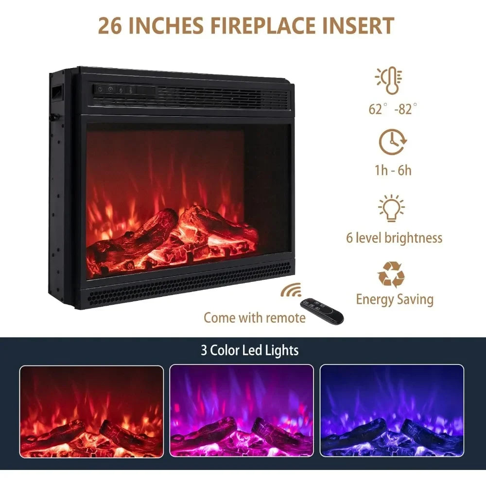 Mantel, Fireplace TV Modern Entertainment Center