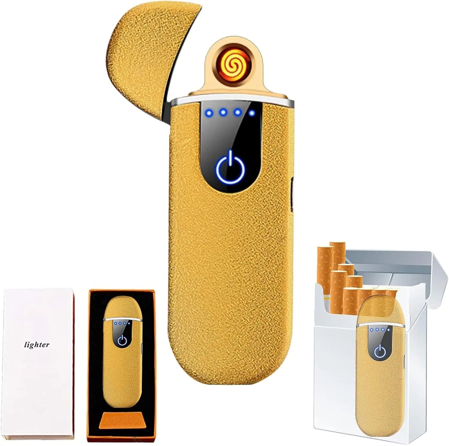 Smart Electronic Lighter USB Rechargeable Cycle