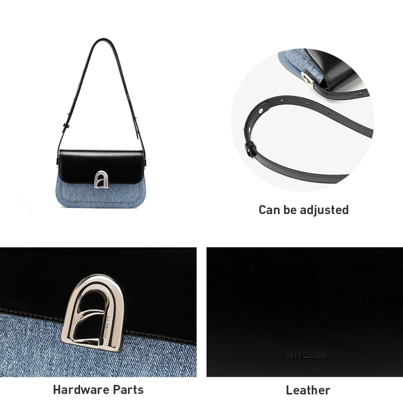 Ladies Leather Bag Crossbody Shoulder Bag