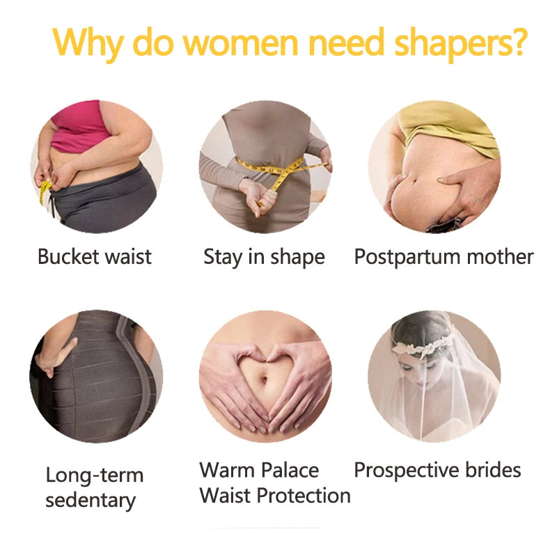 Slimming Waist Trainer Belt Shapewear Women Body Shaper Corset