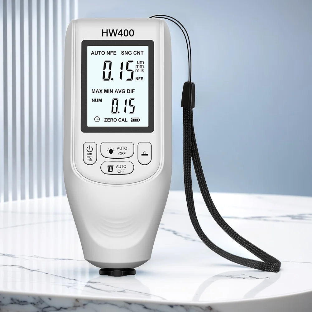 Digital Car Paint Thickness Gauge Measurement Meter