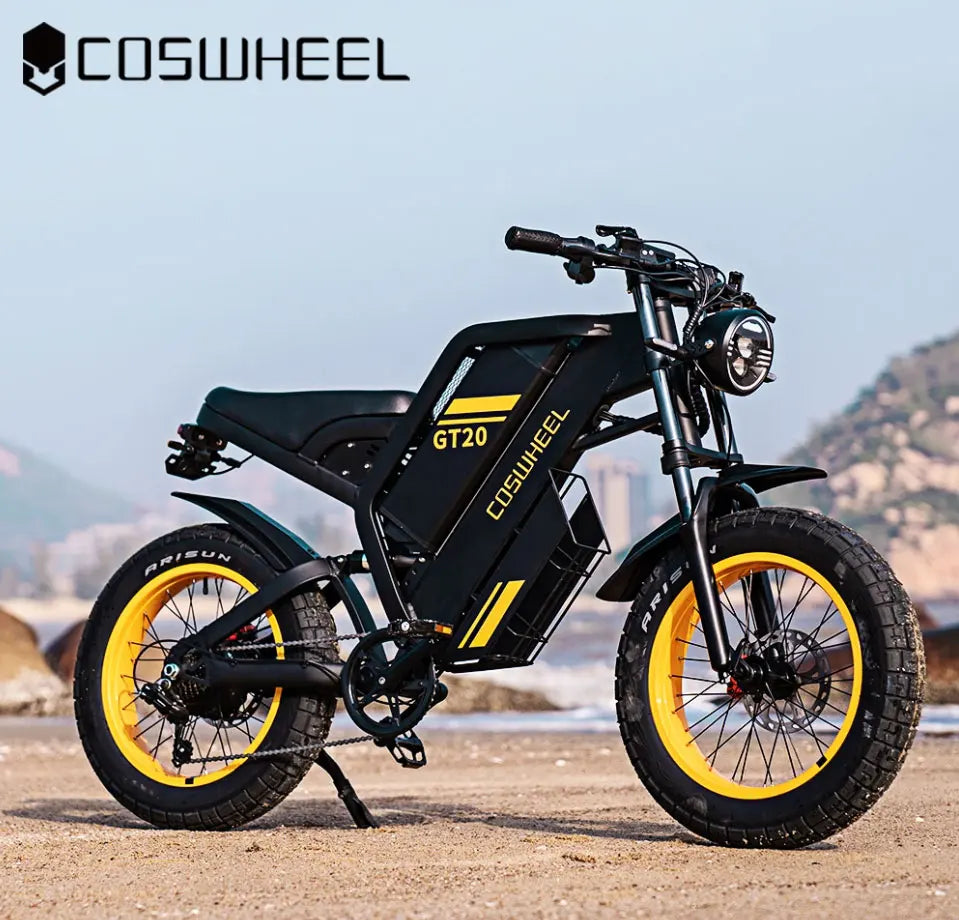 Ebike GT20 Pro Electric Motorcycle Bike Fat Tire