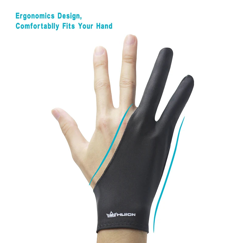 Anti-fouling Drawing Glove for Graphics Tablet Pen Monitor