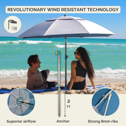 Handy Beach Umbrella & Anchor System