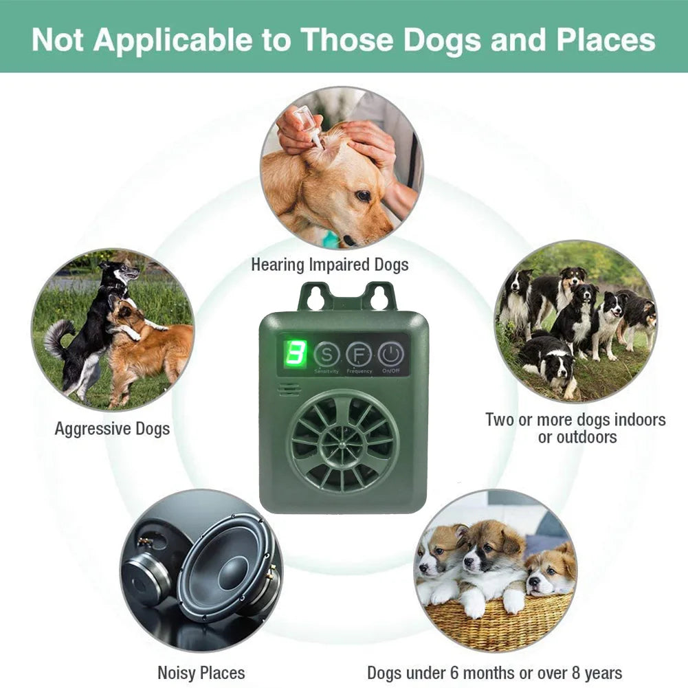 Pet Anti Barking Ultrasonic Electronic Dog Repeller Chaser