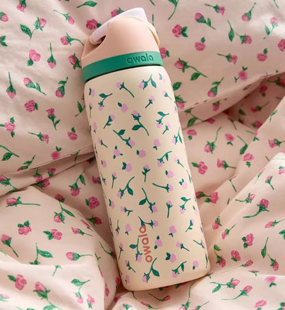 Insulated Stainless Steel Water Bottle with Straw,