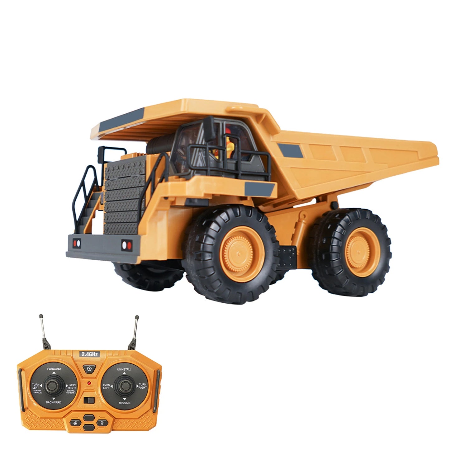 Truck Engineering Vehicles Educational Toys for Kids with Light Music