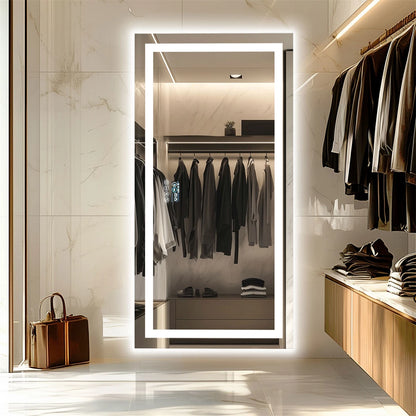 XXL Bathroom Smart LED Vanity Mirror with Bluetooth