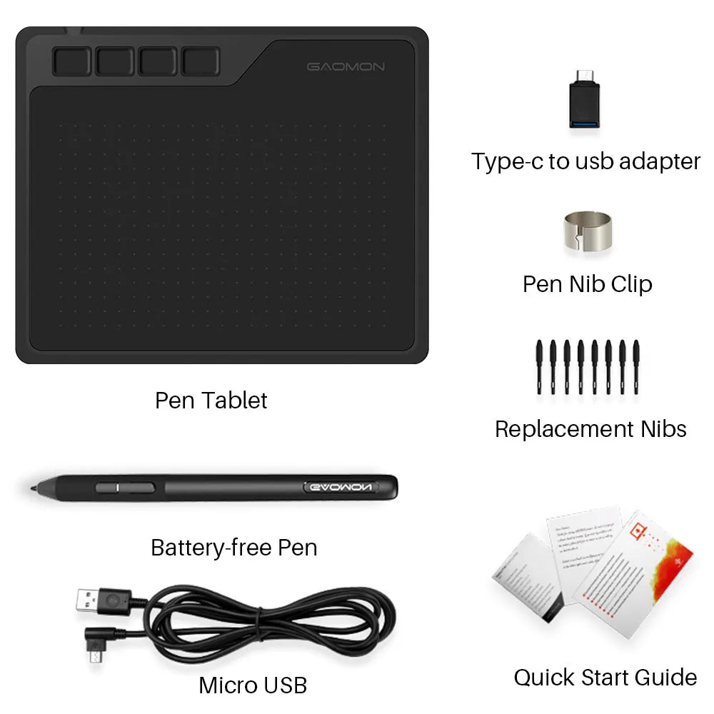 Digital Tablet Anime, Graphic Tablet for Drawing