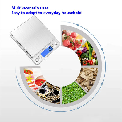 Digital Kitchen Scale Small Jewelry Food Scale