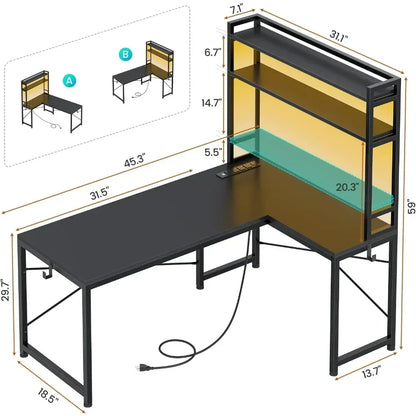 Study Writing Gaming Desk Table for Pc Gamer Desks Computer Offices