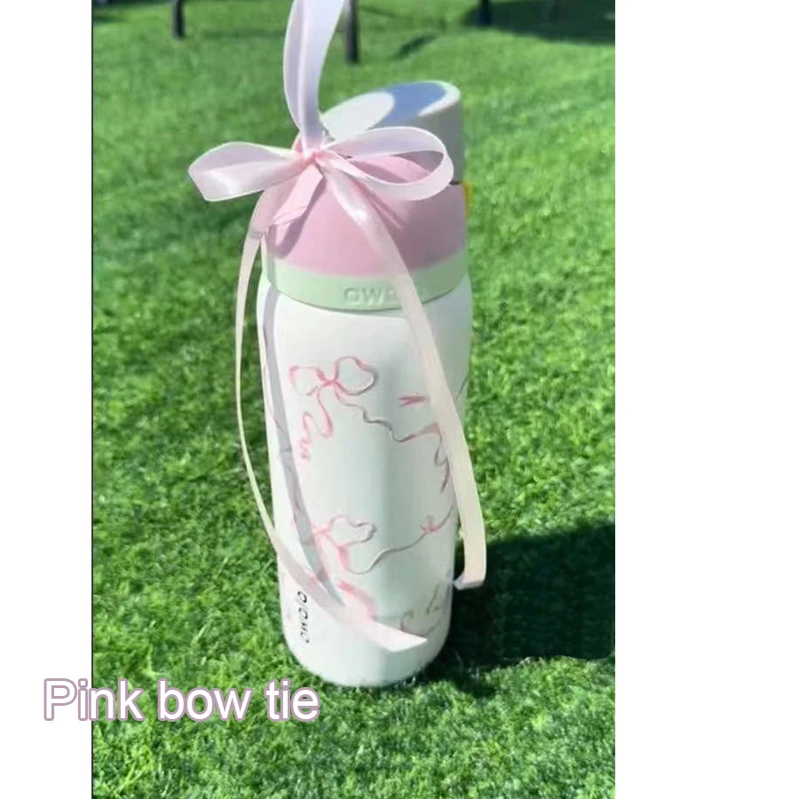 Insulated Stainless Steel Water Bottle with Straw,