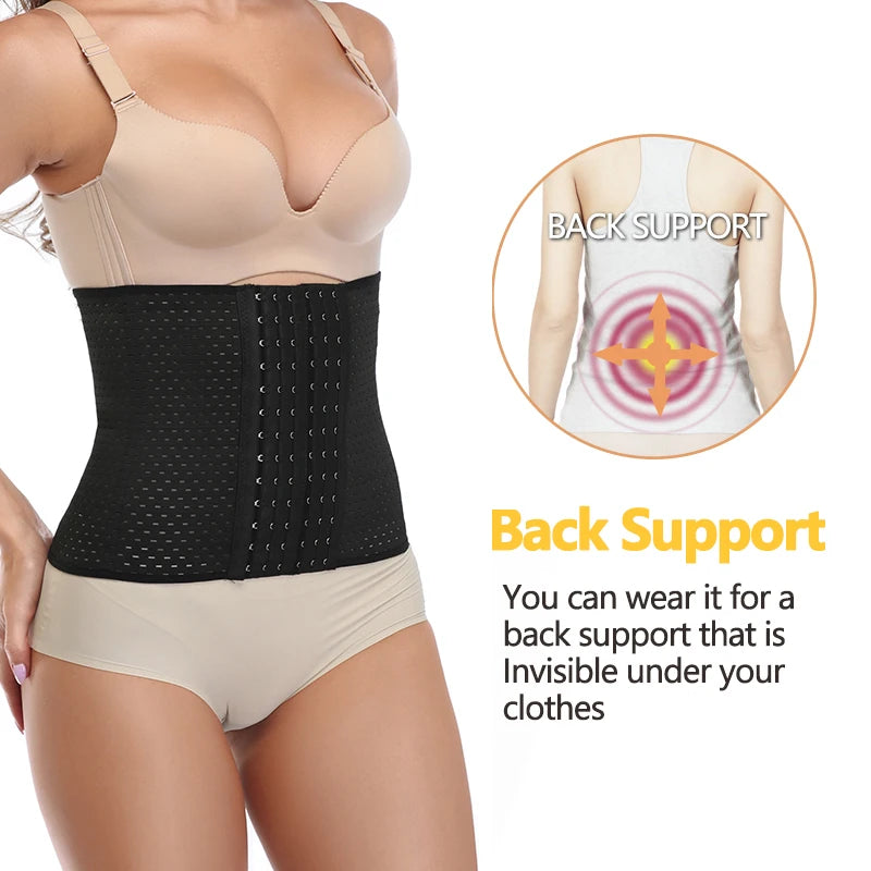 Slimming Waist Trainer Belt Shapewear Women Body Shaper Corset