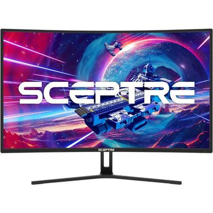 Curved Gaming Monitor Port Free Sync Build-in Speakers