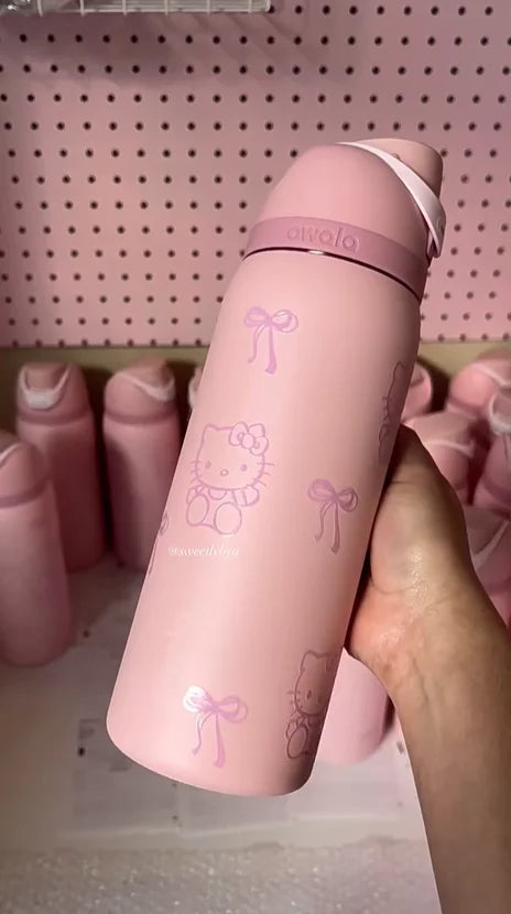 Insulated Stainless Steel Water Bottle with Straw,