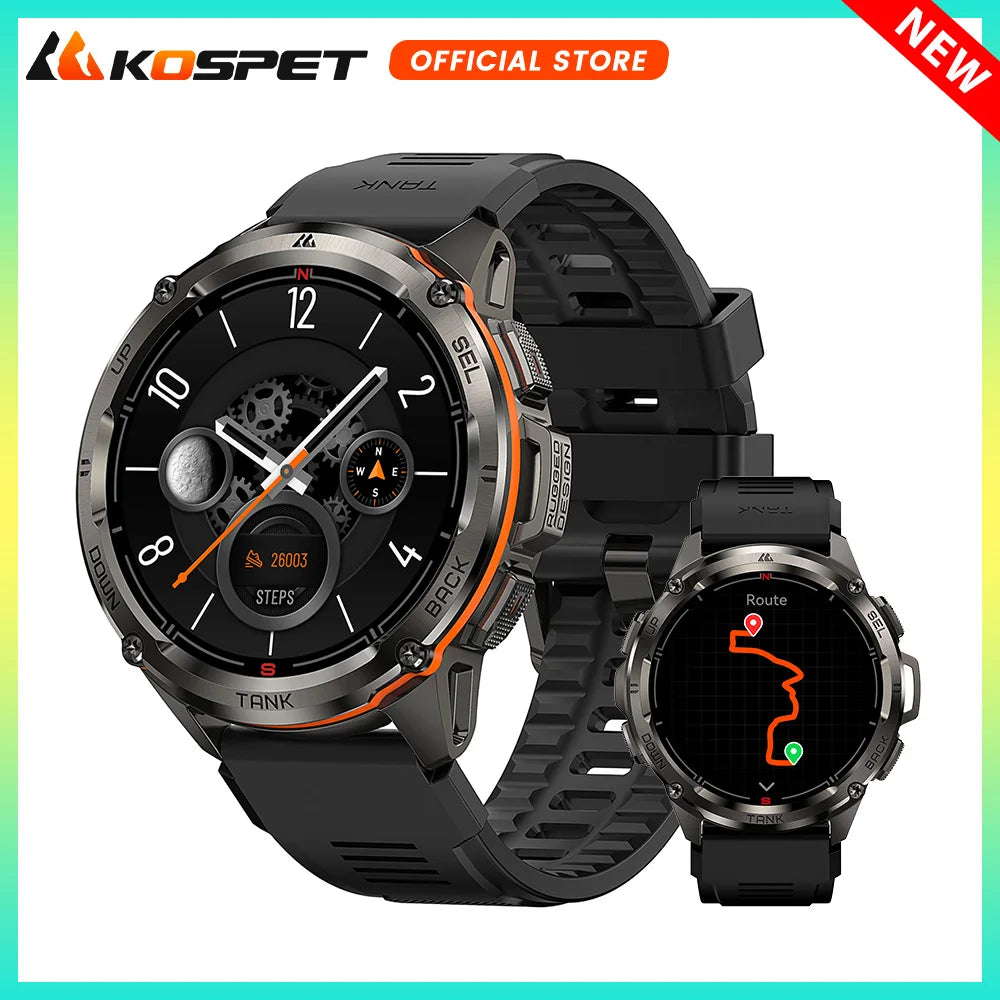 TANK T3 Ultra GPS Smart Watches Waterproof Fitness Bluetooth