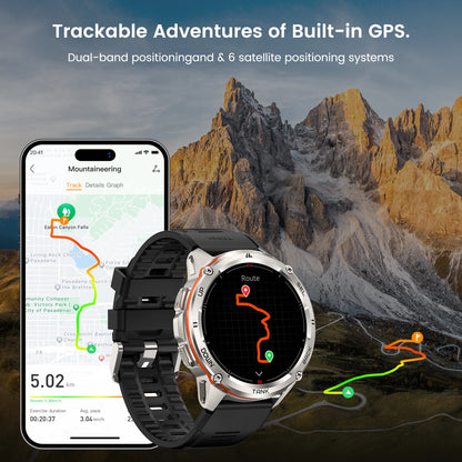 TANK T3 Ultra GPS Smart Watches Waterproof Fitness Bluetooth