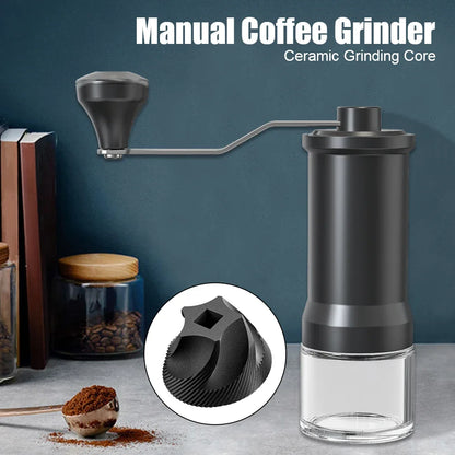 Coffee Machine Household Hand-Cranked Bean Grinder