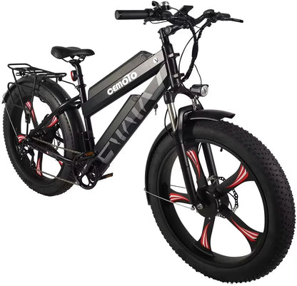 Super power Electric Bike Dual Batteries & Motors Gears Fat Tires