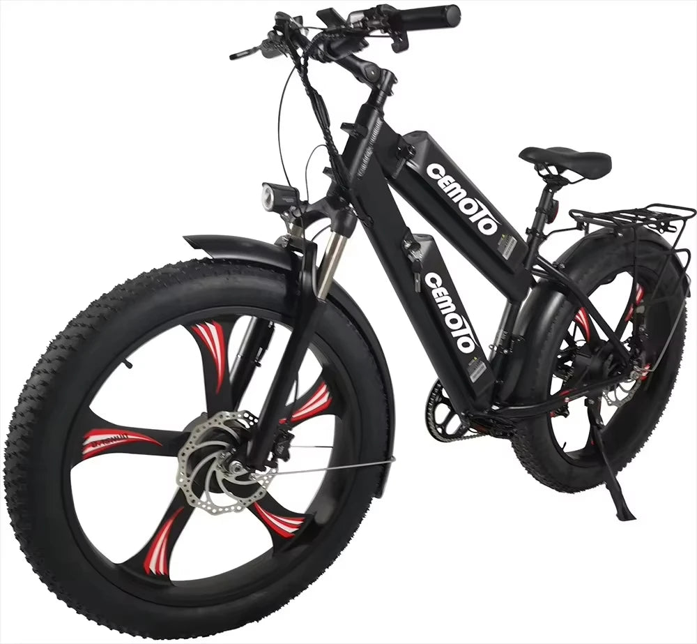 Super power Electric Bike Dual Batteries & Motors Gears Fat Tires