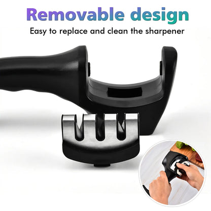 Multi-function Knife Sharpener Handheld 3 Stages