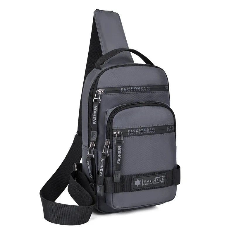 Chest Bag For Men New Large Capacity Shoulder