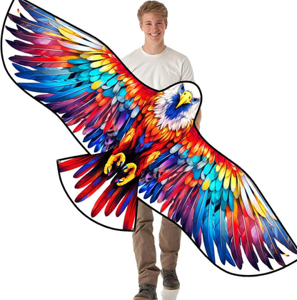 New Outdoor Fun Sports Huge Colorful Eagle Kite