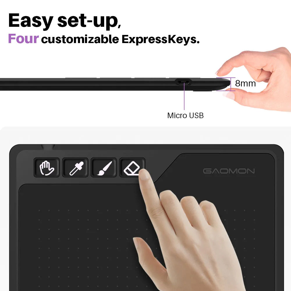 Digital Tablet Anime, Graphic Tablet for Drawing