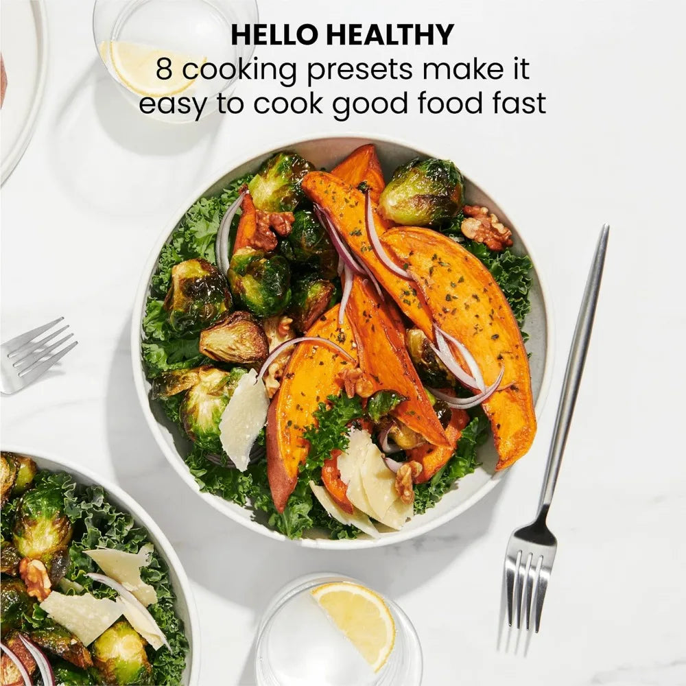 Maximize The Healthiest Meals With Double Basket Capacity Air Fryer