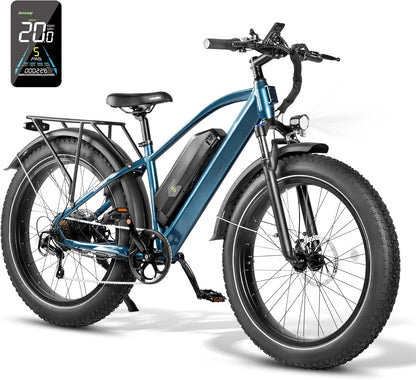 Electric Bike, Fat Tire Electric Mountain Bike