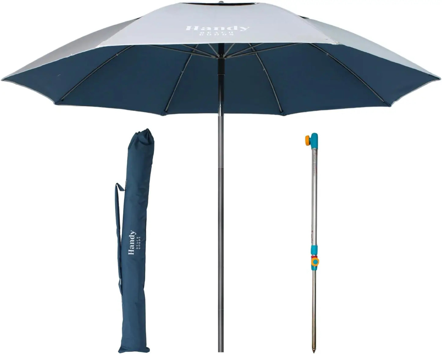 Handy Beach Umbrella & Anchor System