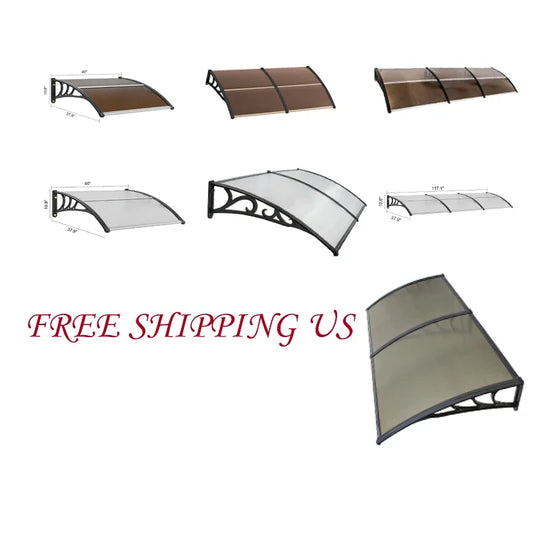 Front Door Outdoor Canopy Window Awning Shade