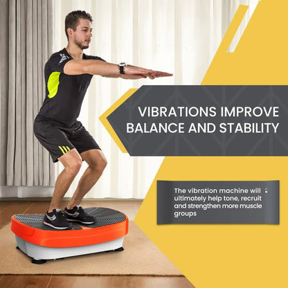 Fitness Vibration Plate Exercise Equipment Whole Body Shape Trainer