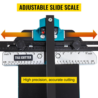 Manual Tile Cutter Precise Laser Single Rail Hand Tool