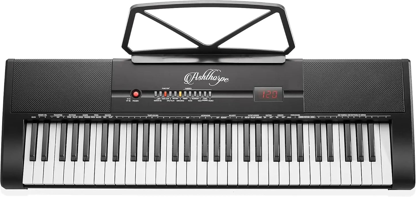 61-Key Digital Electronic Keyboard Piano