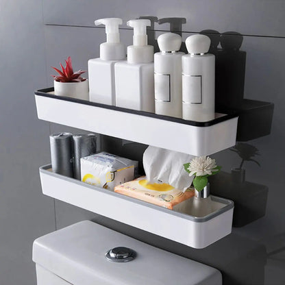 Toilet Bathroom Storage Cabinet Wall Rack