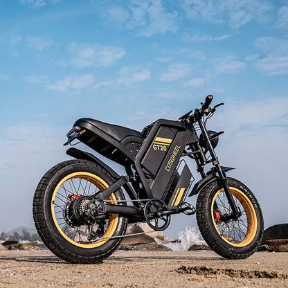 Ebike GT20 Pro Electric Motorcycle Bike Fat Tire