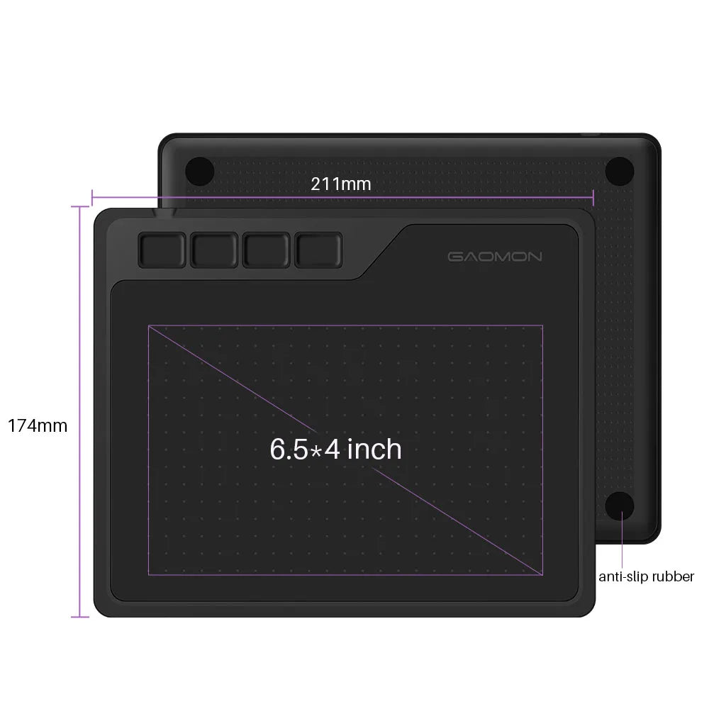 Digital Tablet Anime, Graphic Tablet for Drawing