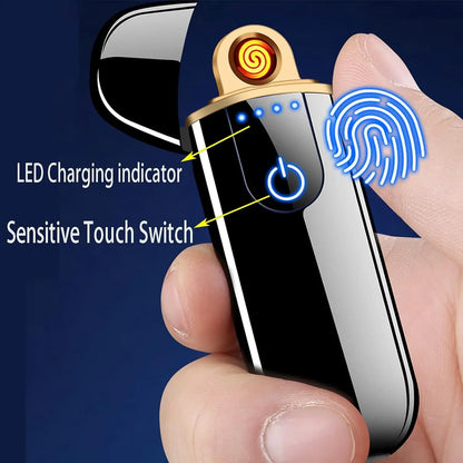 Smart Electronic Lighter USB Rechargeable Cycle