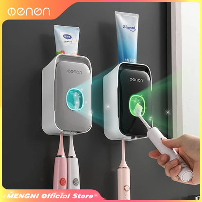 Automatic Toothpaste Dispenser Wall-Mounted Bathroom