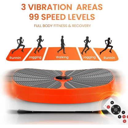 Fitness Vibration Plate Exercise Equipment Whole Body Shape Trainer