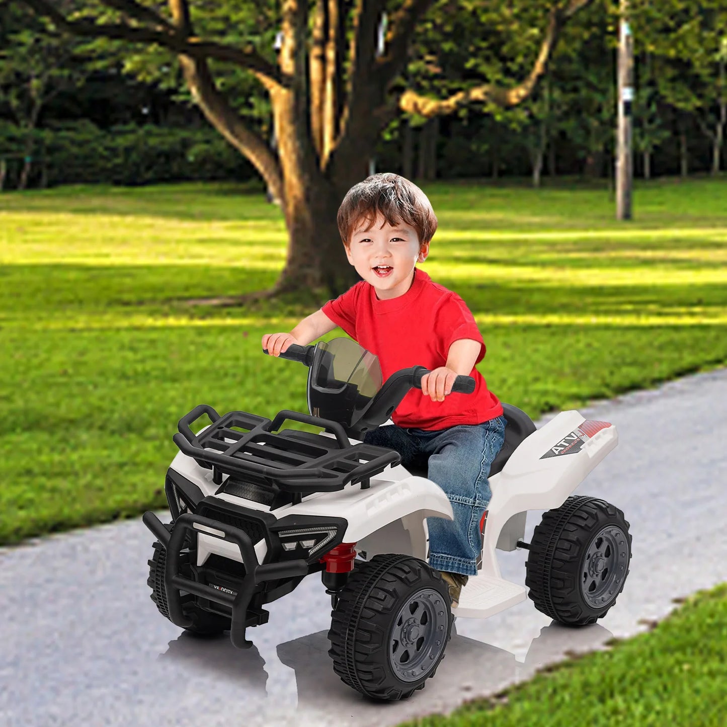 Kids ATV 4 Wheeler, Car w/Music