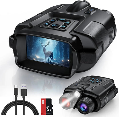 Night Vision Binoculars Infrared Rechargeable Digital Zoom