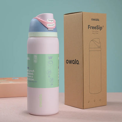 Insulated Stainless Steel Water Bottle with Straw,