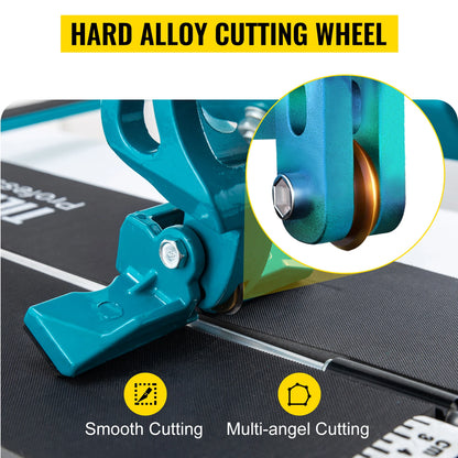 Manual Tile Cutter Precise Laser Single Rail Hand Tool